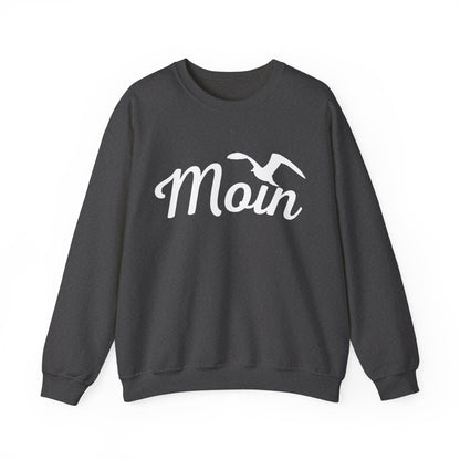 Unisex Sweatshirt - Moin mit Möwe