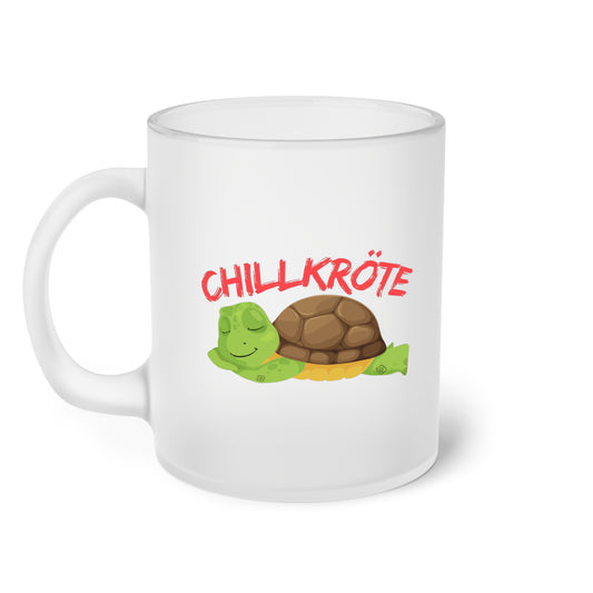 Chillkröte - Milchglas Tasse