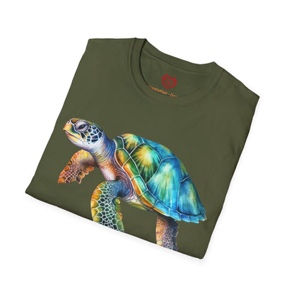 Schildkröte - Unisex Softstyle T-Shirt