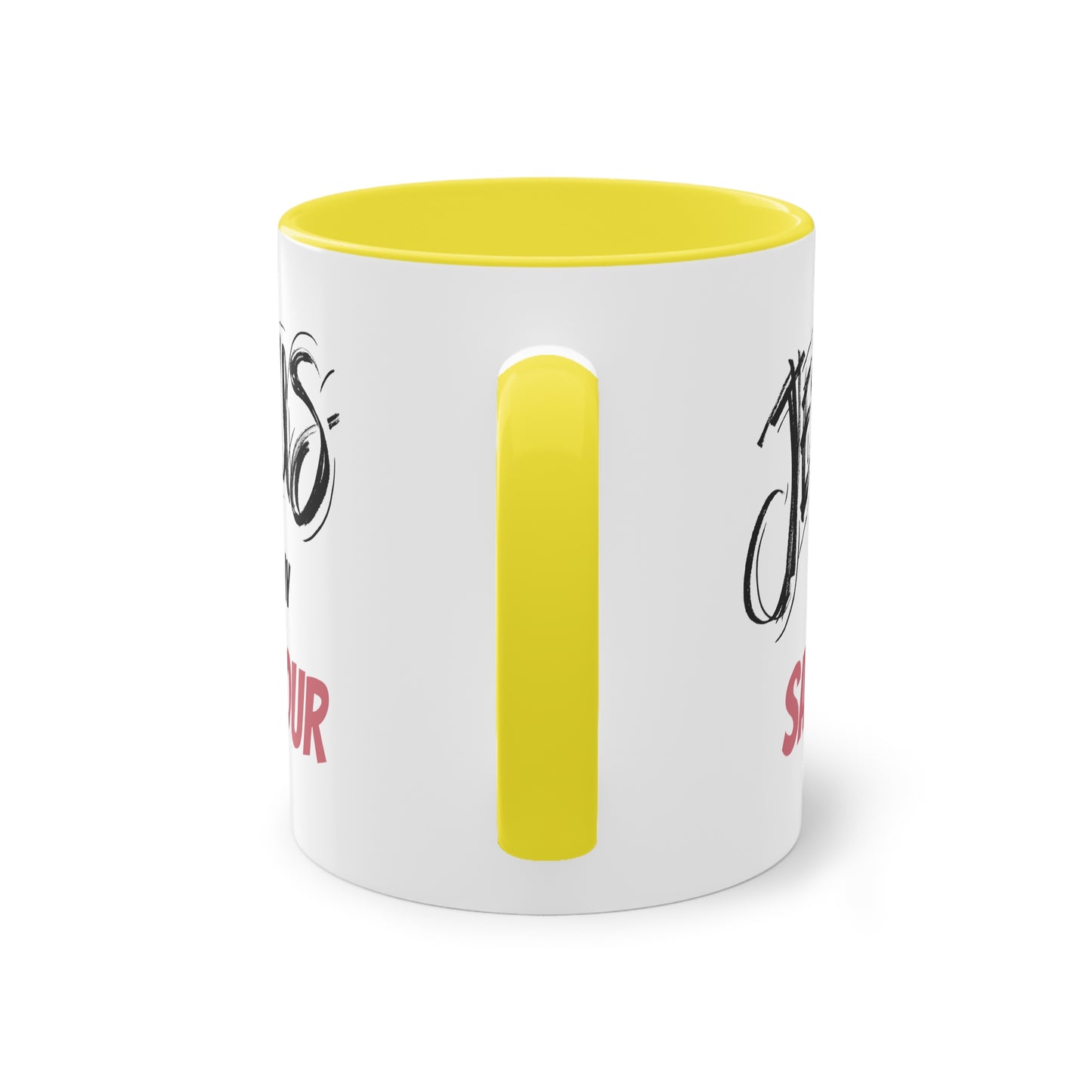 Jesus is my saviour - Zwei-Ton-Kaffeetasse