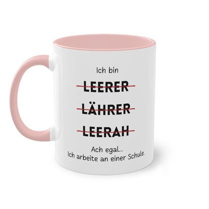 Ich bin Lehrer - Zwei-Ton-Tasse