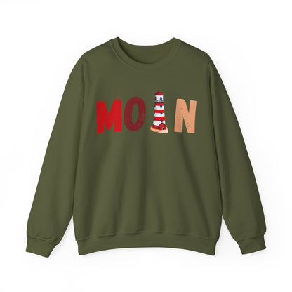 Unisex Sweatshirt -  Moin mit Leuchtturm