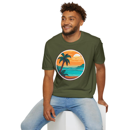 Beach day - Unisex Softstyle T-Shirt