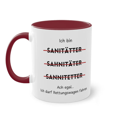 Ich bin Sanitäter - Zwei-Ton-Tasse