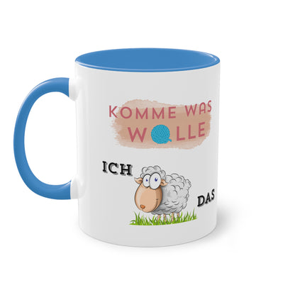 Komme was wolle, ich schaffe das - Zwei-Ton-Tasse
