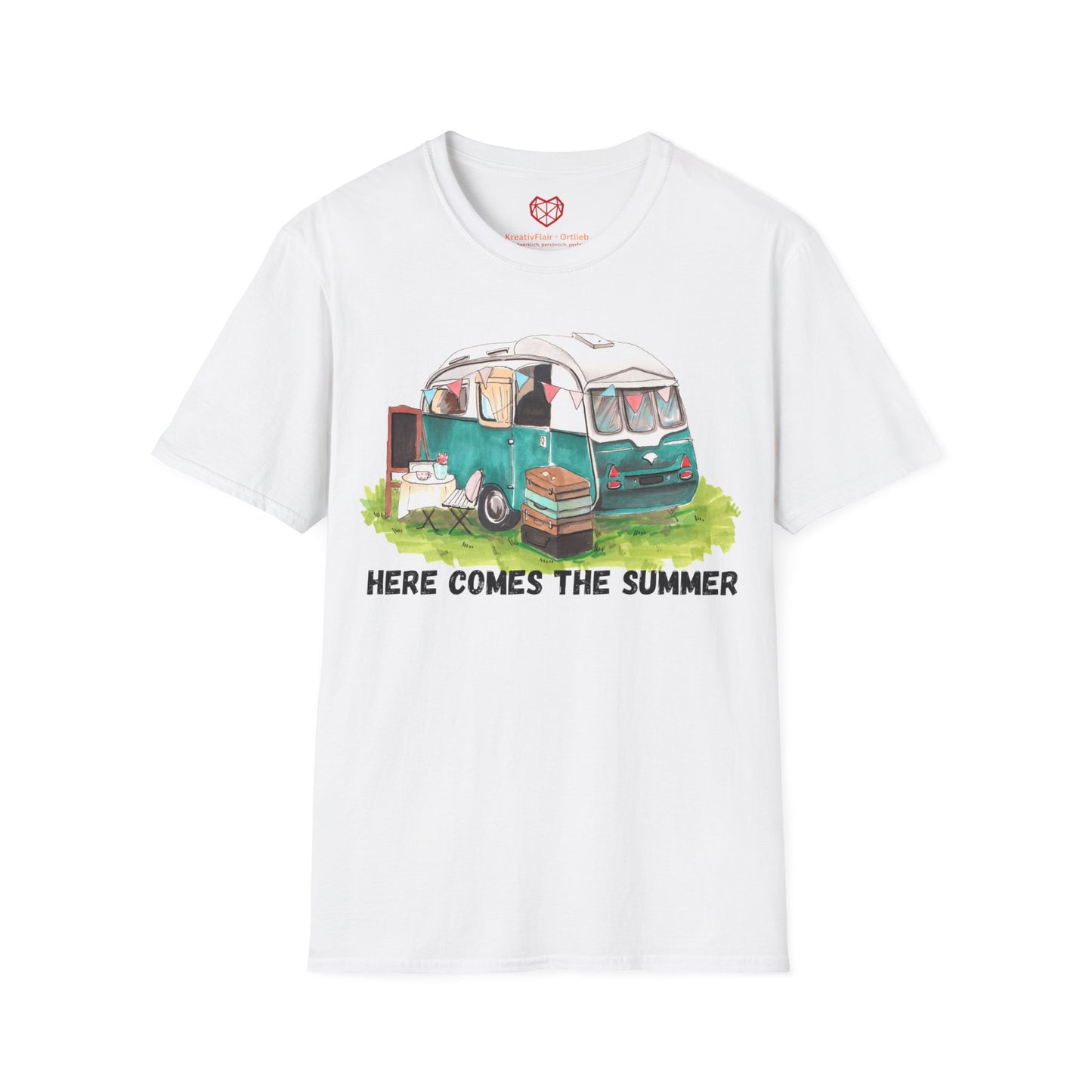 Here comes the summer - Unisex Softstyle T-Shirt