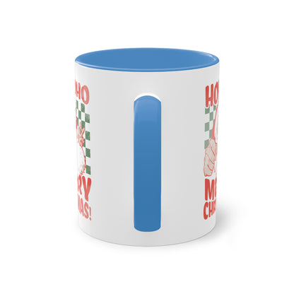 Hoho Merry Christmas - Zwei-Ton-Kaffeetasse