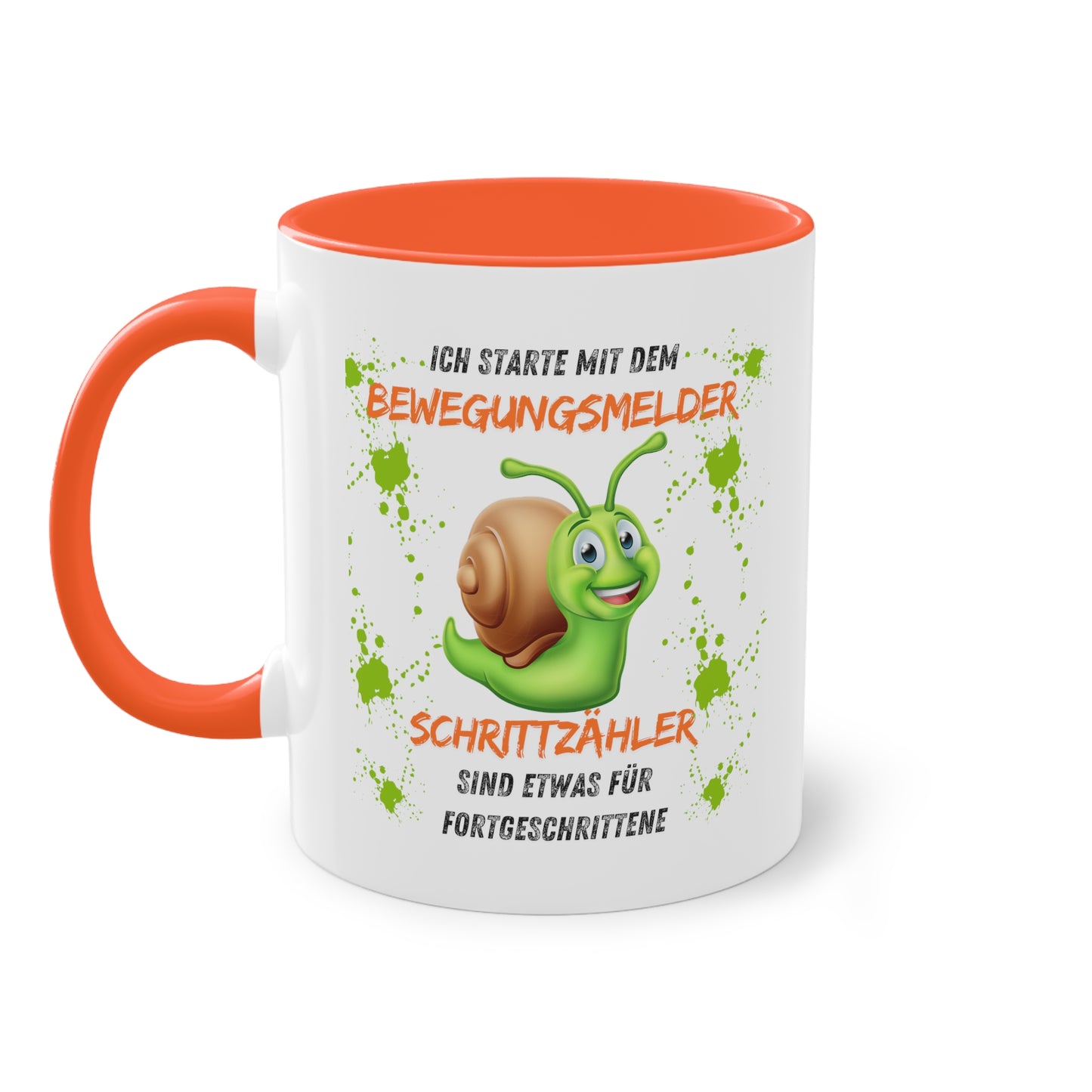 Ich starte mit dem Bewegungsmelder - Zwei-Ton-Kaffeetasse