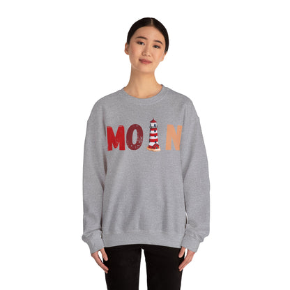 Unisex Sweatshirt -  Moin mit Leuchtturm