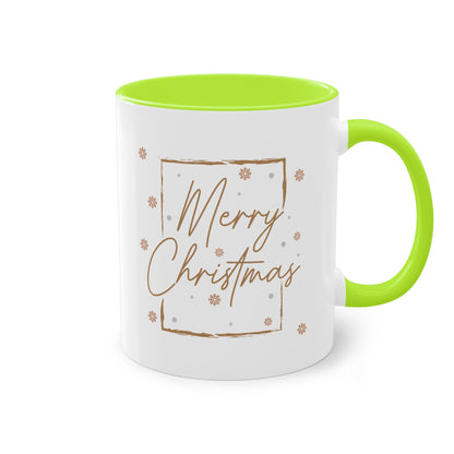 Merry Christmas (3) - Zwei-Ton-Kaffeetasse