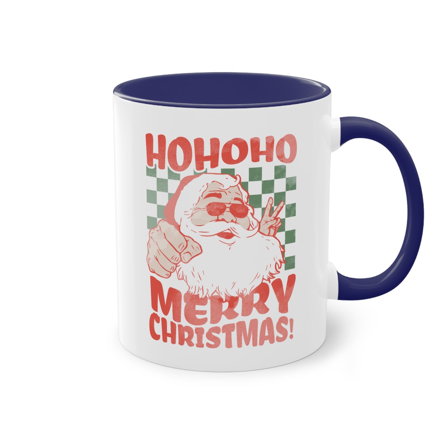 Hoho Merry Christmas - Zwei-Ton-Kaffeetasse