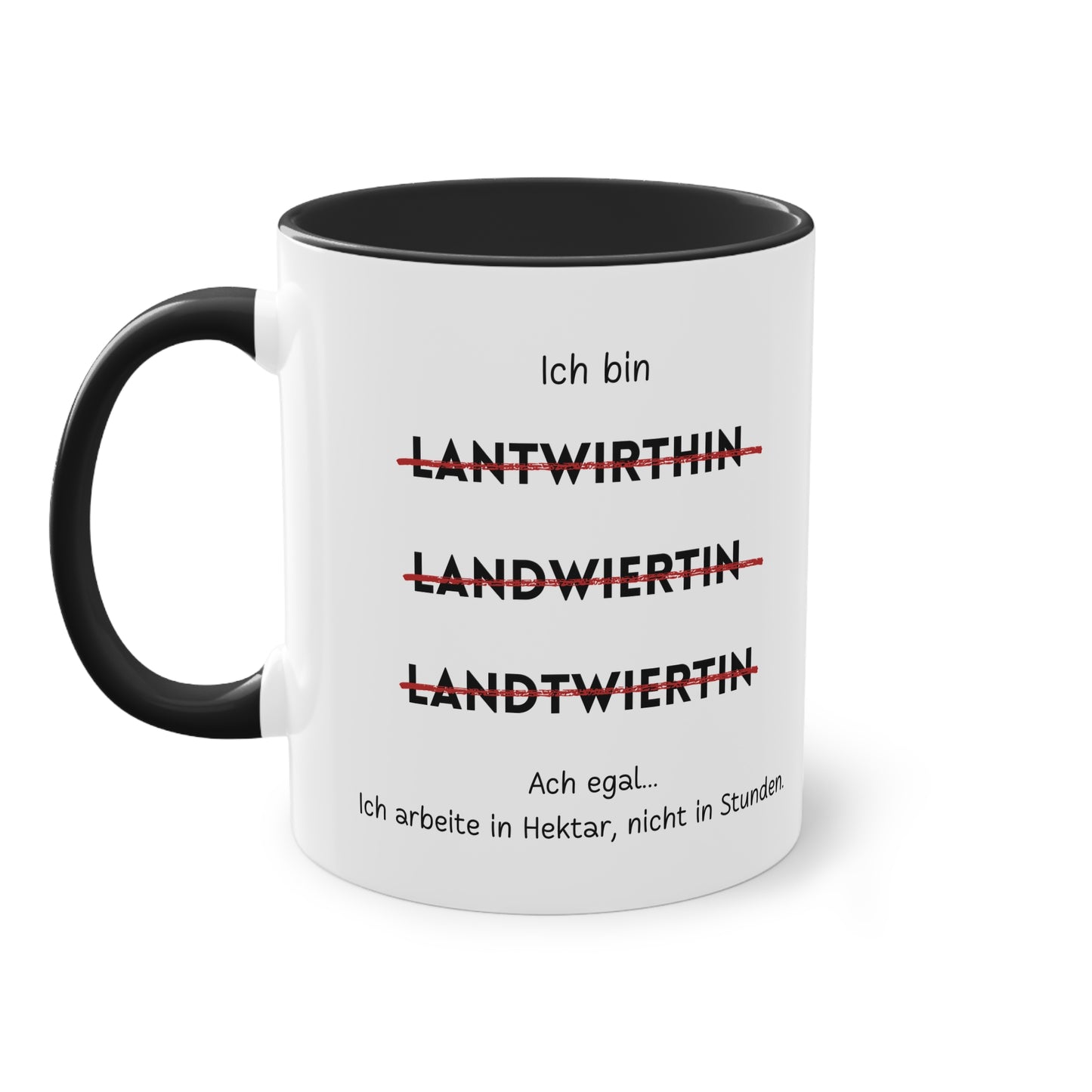 Ich bin Landwirtin - Zwei-Ton-Tasse