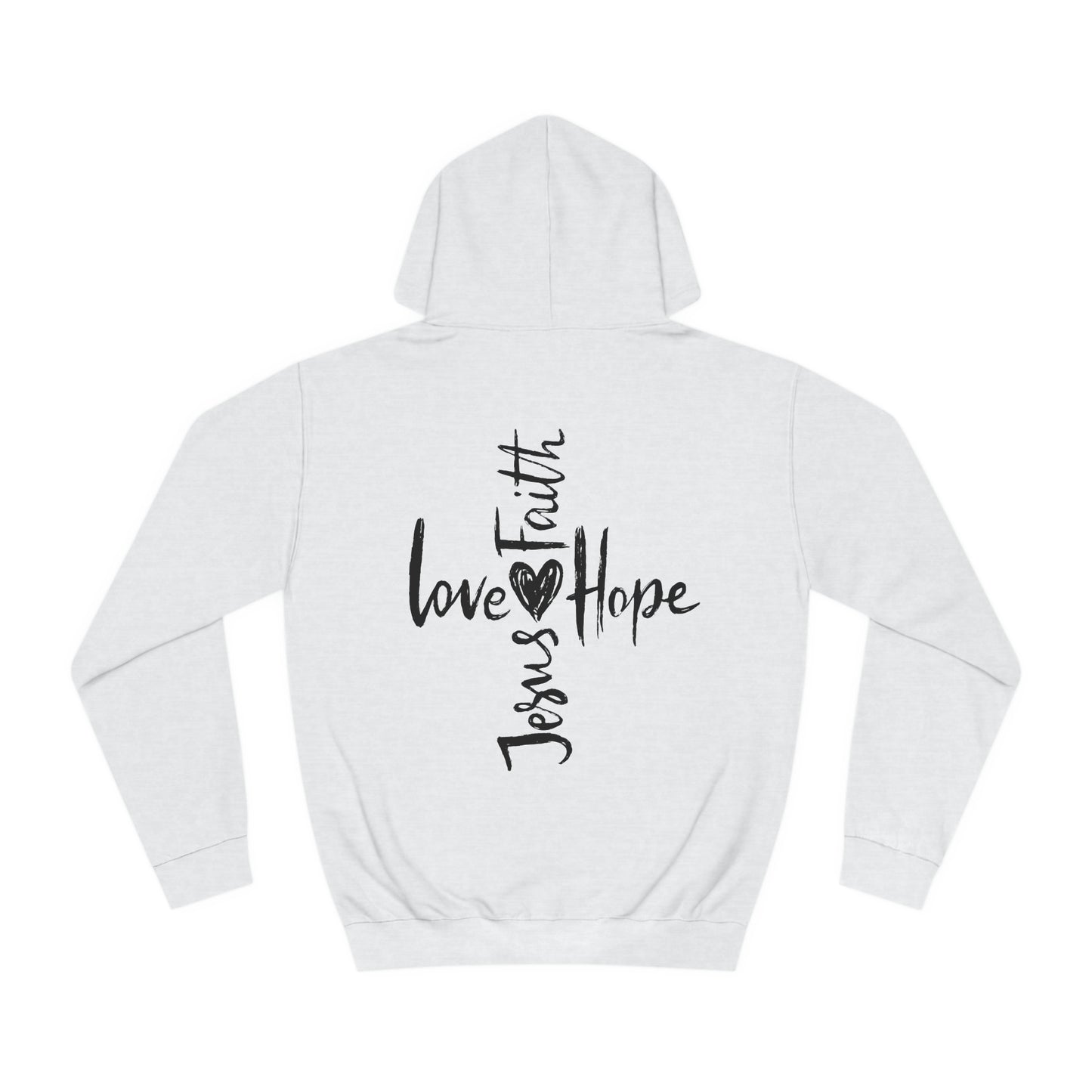 Unisex Hoodie - Glaube, Liebe, Hoffnung, Jesus