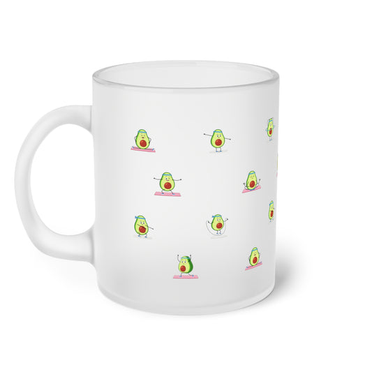 Avocado Sport (2) - Milchglas Tasse