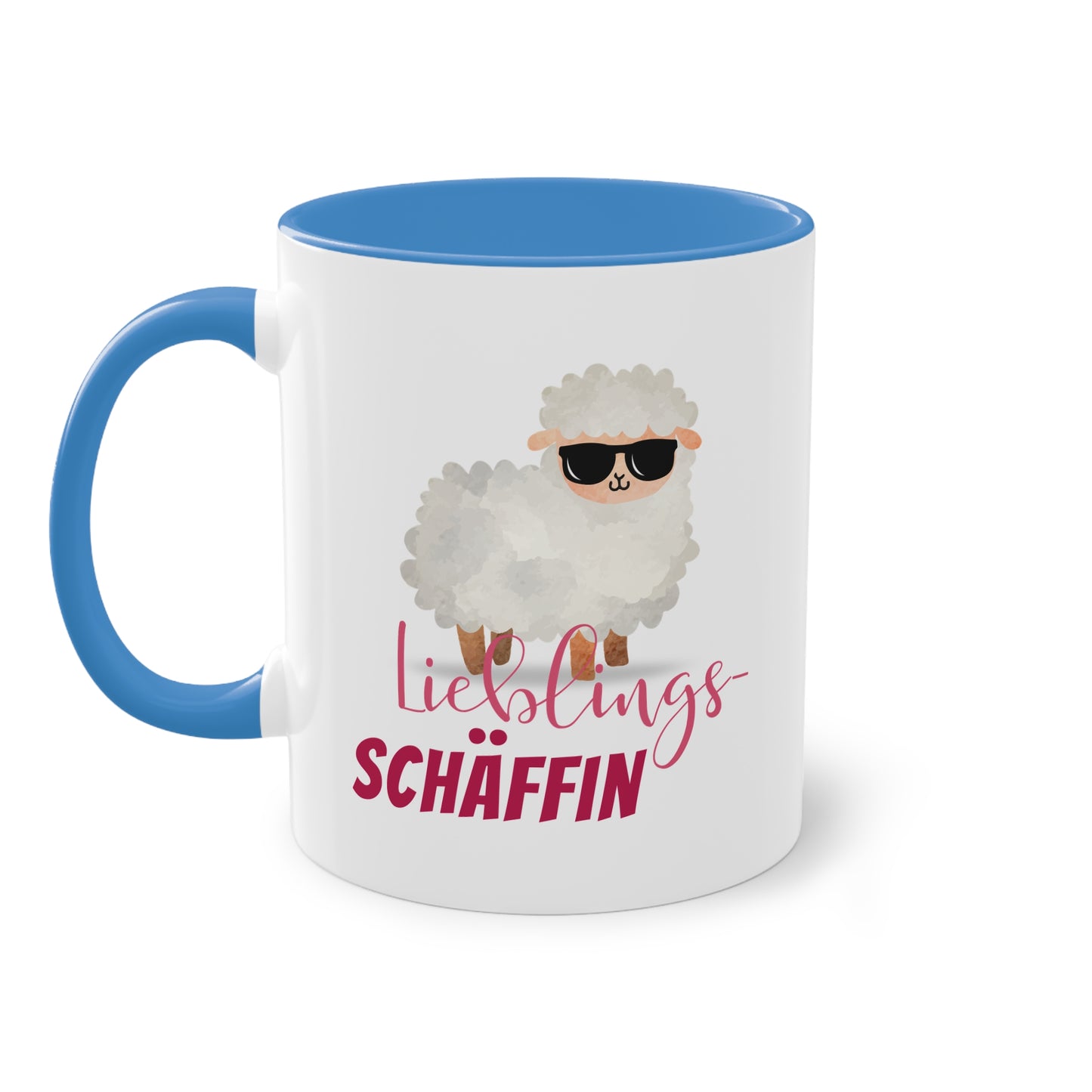 Lieblings-Schäffin - Zwei-Ton-Tasse