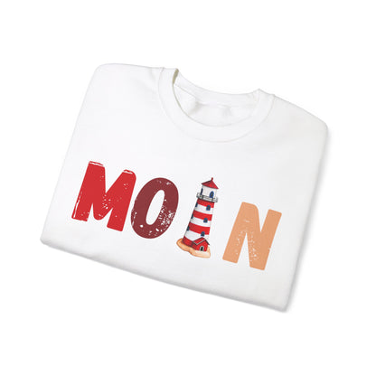 Unisex Sweatshirt -  Moin mit Leuchtturm