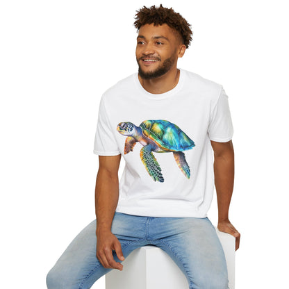 Schildkröte - Unisex Softstyle T-Shirt