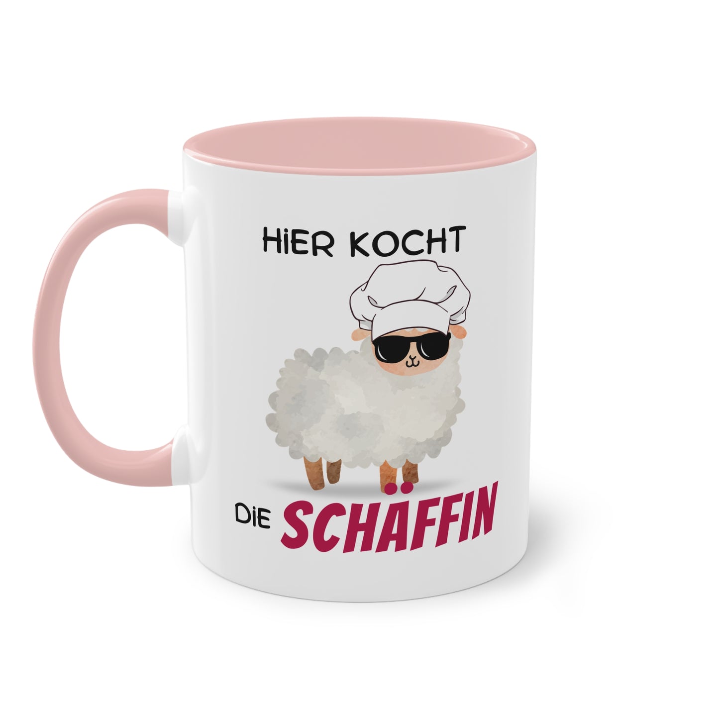 Hier kocht die Schäffin - Zwei-Ton-Tasse