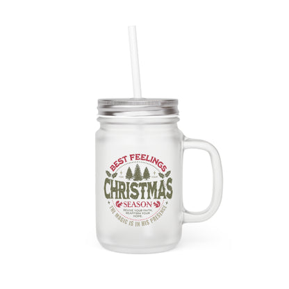 Best feelings Christmas Season - Mason Jar