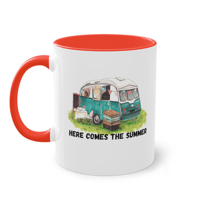 Here comes the summer - Zwei-Ton-Kaffeetasse