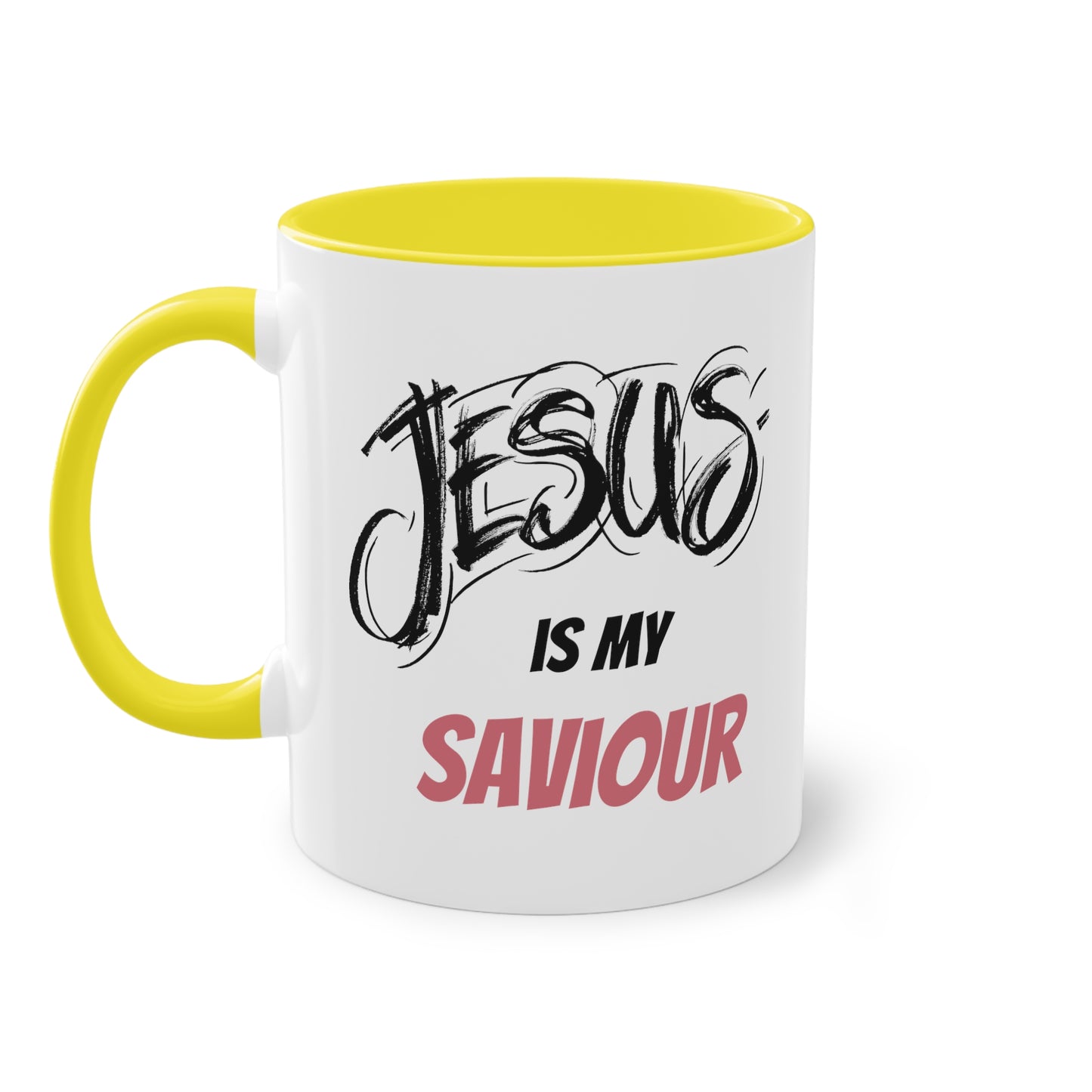 Jesus is my saviour - Zwei-Ton-Kaffeetasse